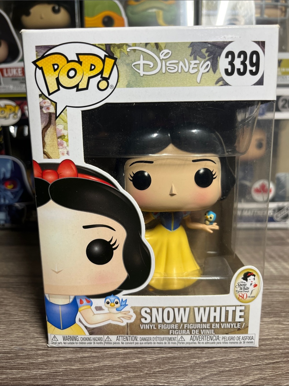 Disney Snow White Pop! Vinyl Figure - Yellow, Blue & Black